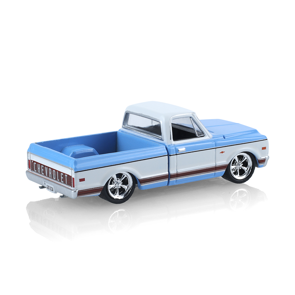1968 Chevrolet C-10 - Azure Blue and White