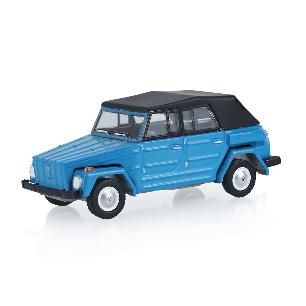 1980 Volkswagen Type 181 - Blue with Soft Top Up with Windows and Roll Cage