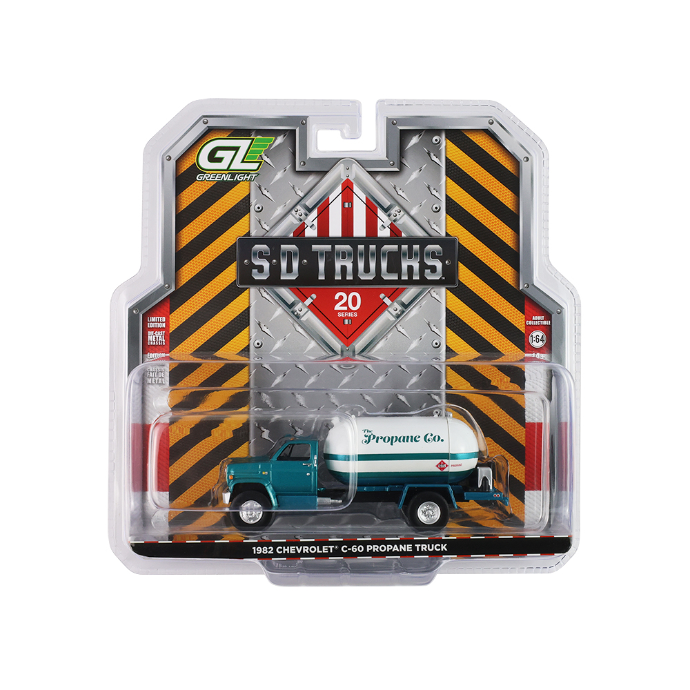 1982 Chevrolet C-60 Propane Truck – White &amp; Green Solid Pack